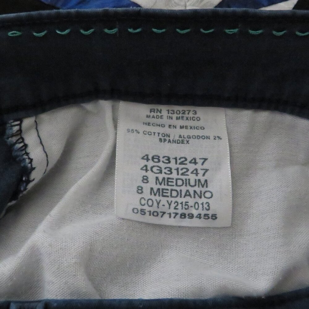 Lee All Day Pant Women's Sz 8 Med Dark Blue Brushed Denim - Picture 5 of 11